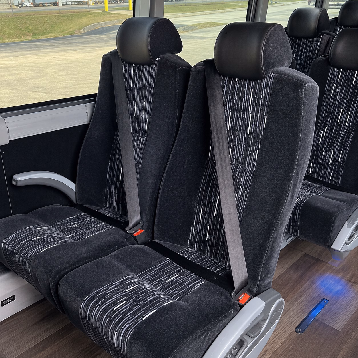 burnsville airport transportation onboard seating