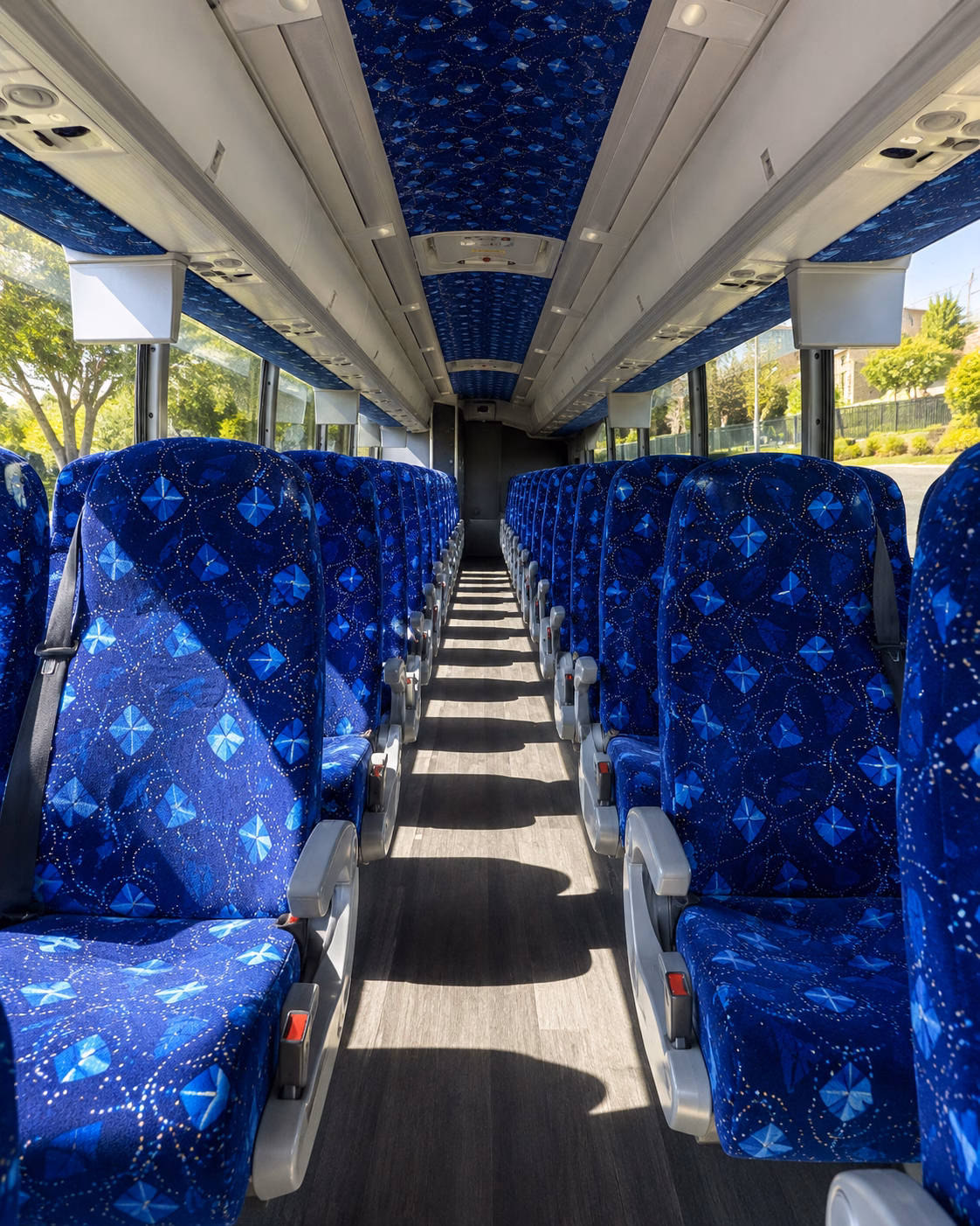 burnsville charter bus interior gallery